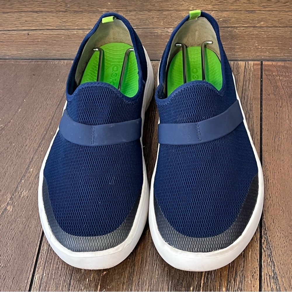 OOFOS Oomg Low Blue Shoes Womens 8 - Picture 6 of 12